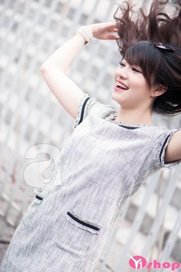 Váy đầm suông có tay cho những cô nàng tự ti