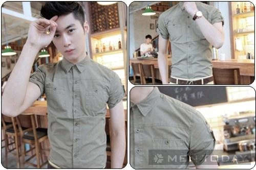 Mẫu áo sơ mi công sở đẹp cho chàng trẻ trung