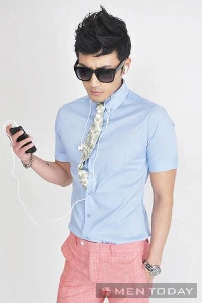 Mẫu áo sơ mi công sở đẹp cho chàng trẻ trung