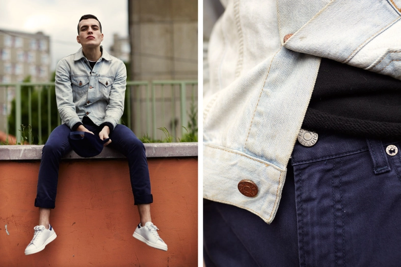 Những mẫu áo khoác nam đẹp phong cách denim on denim
