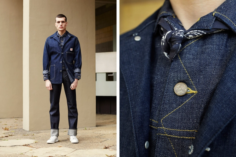 Những mẫu áo khoác nam đẹp phong cách denim on denim