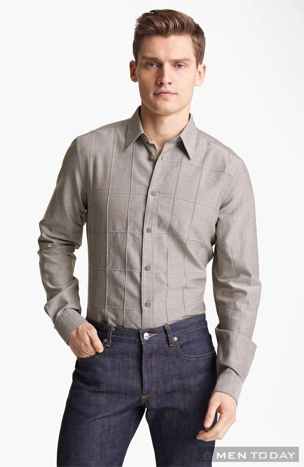 Những mẫu áo sơ mi nam tính đơn giản từ z zegna