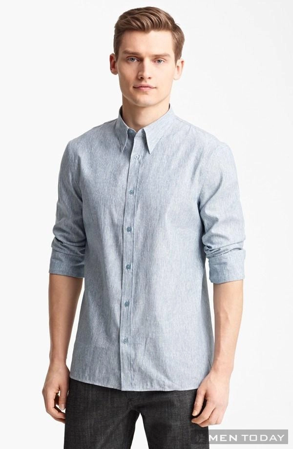 Những mẫu áo sơ mi nam tính đơn giản từ z zegna
