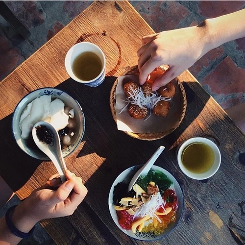 Quán chè cho những ai thích hoài cổ ở hà nội
