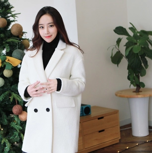 Áo khoác dạ nữ dáng suông cho nàng công sở thanh lịch