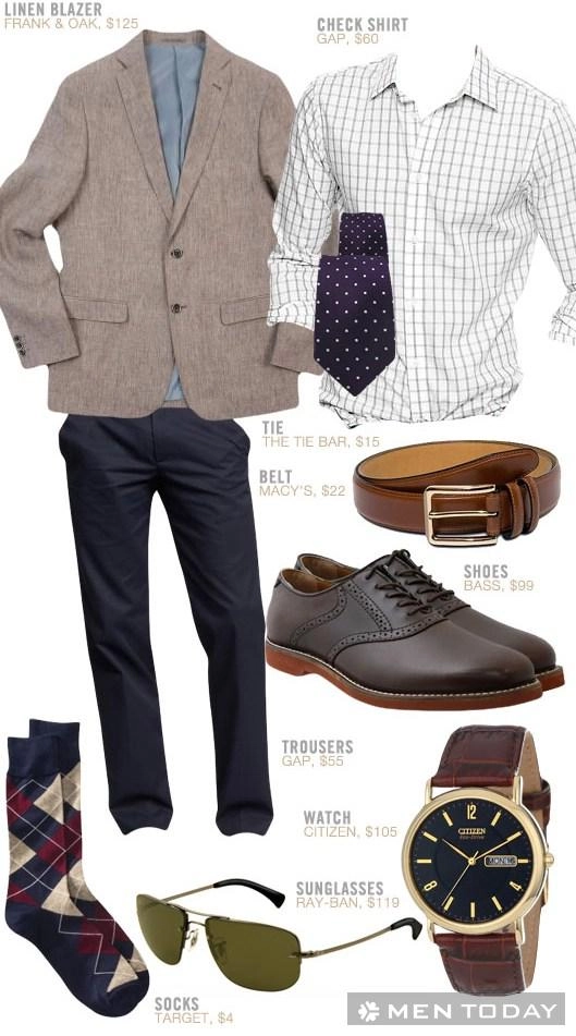 Trẻ trung và lịch lãm với blazer cho các chàng công sở