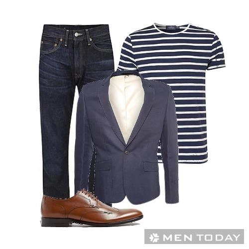 Trẻ trung và lịch lãm với blazer cho các chàng công sở