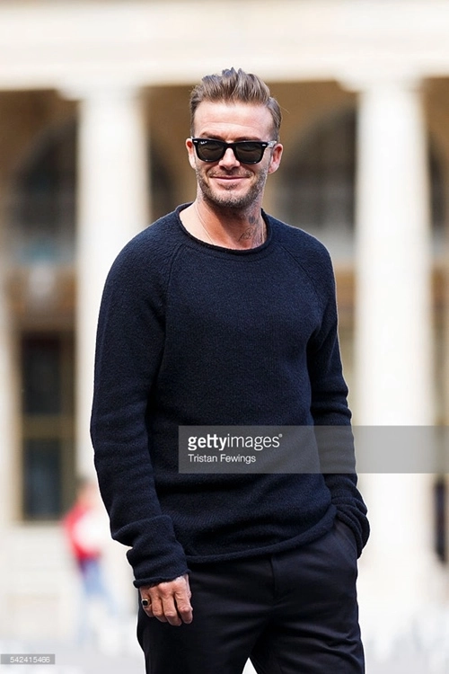 David beckham cuốn hút cực độ tại show louis vuitton