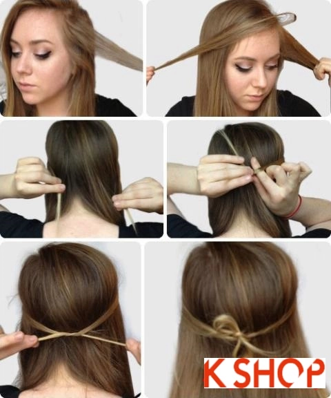 6 kiểu tóc thẳng dài đẹp đơn giản cho cô nàng điệu đà