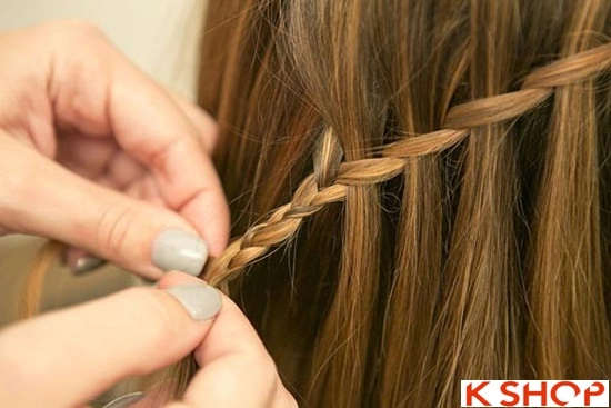 Hướng dẫn cách tết tóc mái kiểu hàn quốc