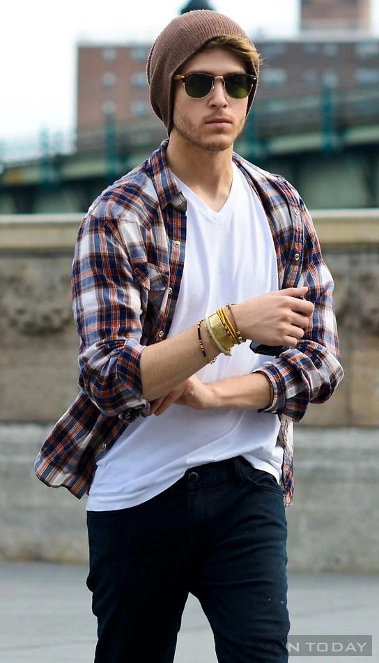 Năng động với street style của các chàng trai trên thế giới