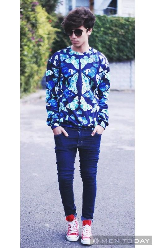 Năng động với street style của các chàng trai trên thế giới