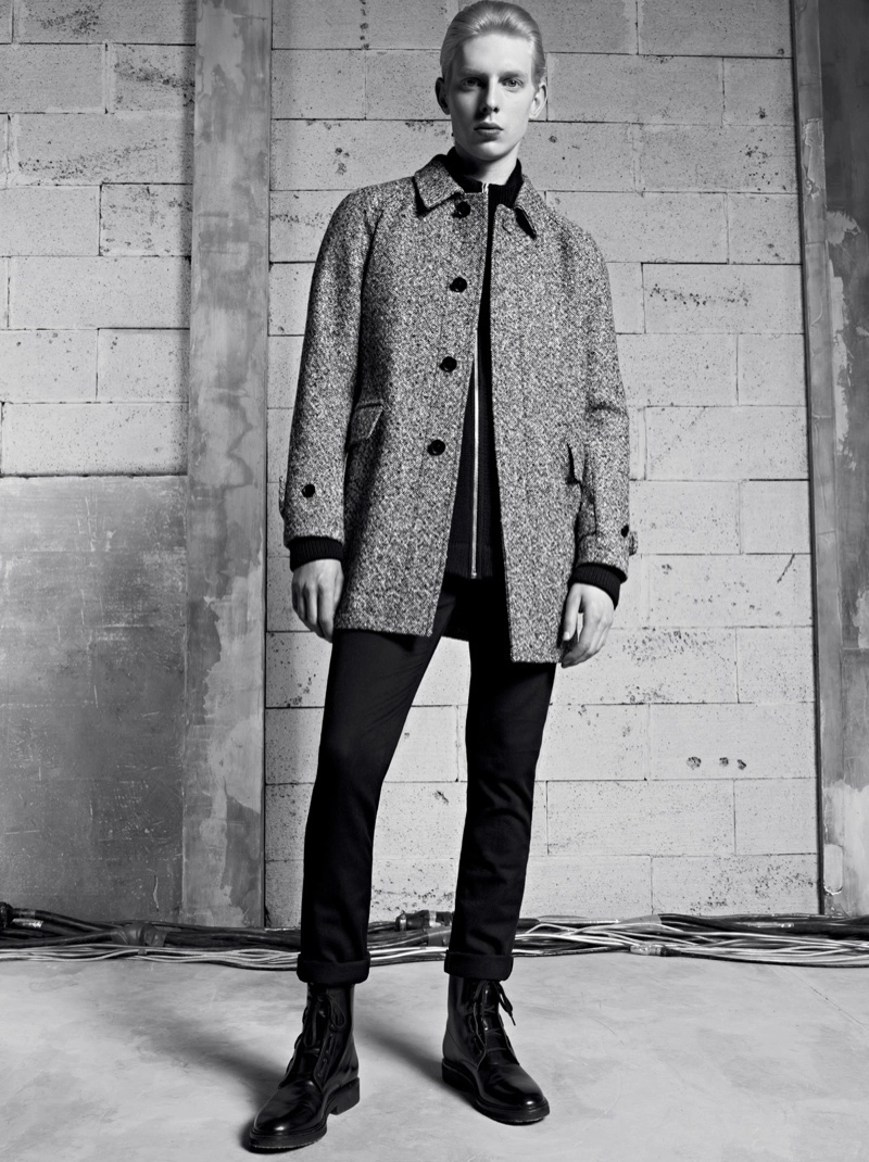 Ngắm lookbook thu đông dành cho phái mạnh của sandro