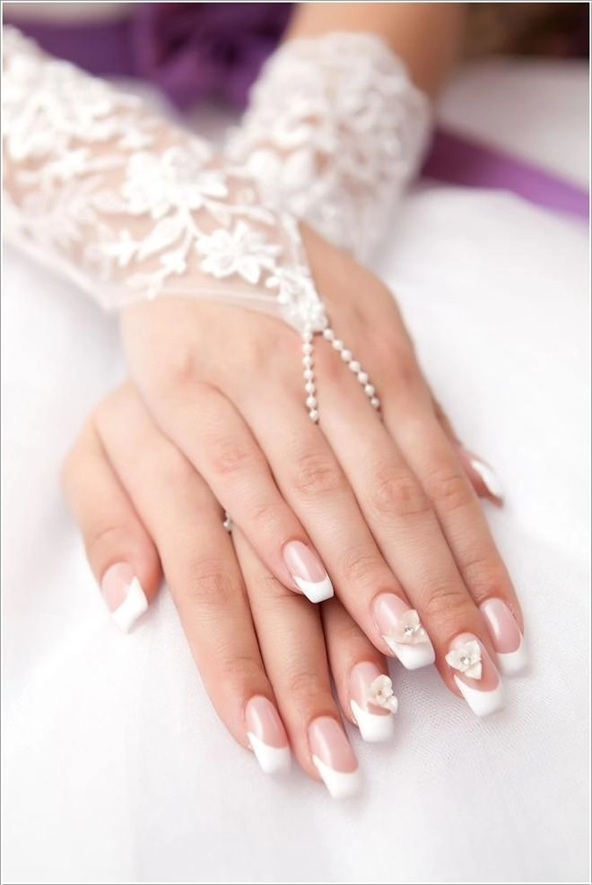 Những mẫu nail sang trọng quý phái cho cô dâu ngày cưới
