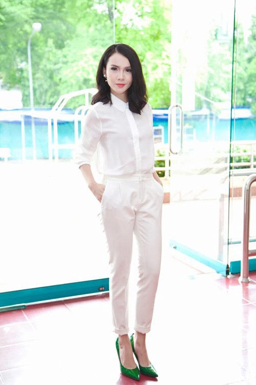 Quần vải ống suông duyên dáng cho nàng công sở