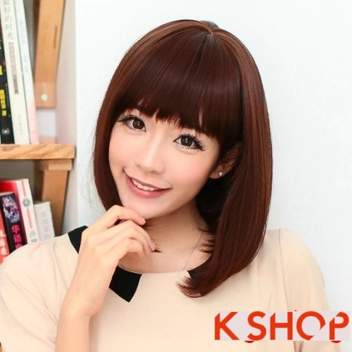 Xinh đẹp với kiểu tóc ngắn ép cụp của sao hàn