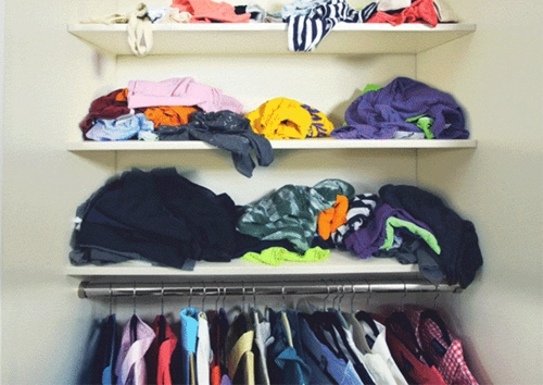Hướng dẫn gập đồ thông minh giúp tủ quần áo ngăn nắp