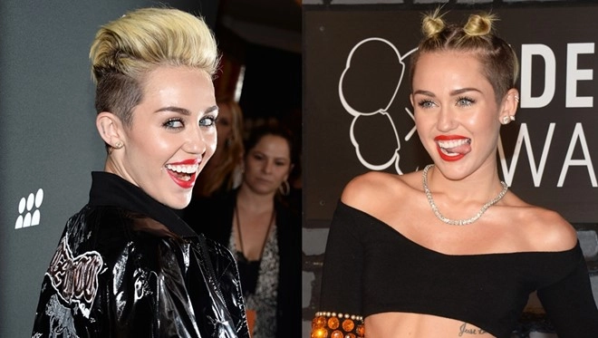 Những kiểu tóc đẹp của miley cyrus