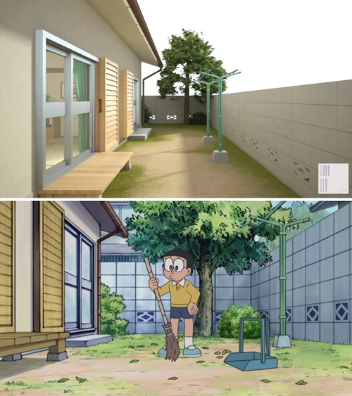 Tham quan nhà của nobita và doraemon ở đời thực