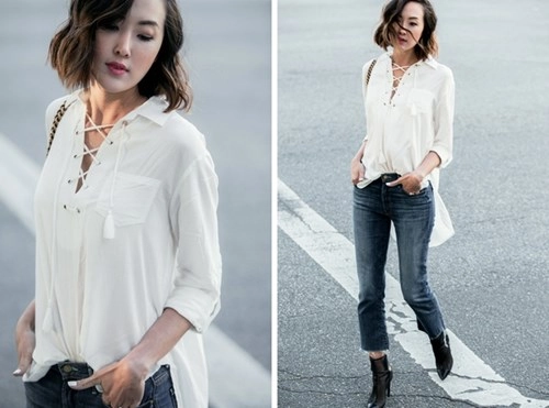 3 kiểu sơ mi chuẩn không cần chỉnh dành cho con gái hè này