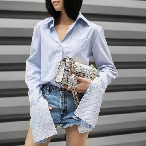 3 kiểu sơ mi chuẩn không cần chỉnh dành cho con gái hè này