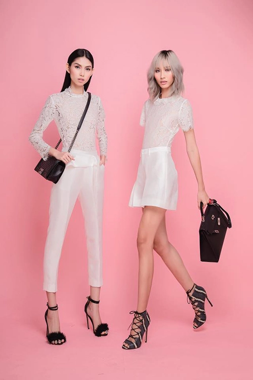 Hai chân dài hot nhất làng mốt việt