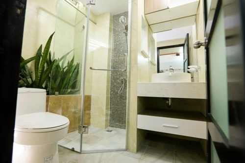 Ngắm phòng tắm 100 triệu đồng trong ngôi nhà 36 m2