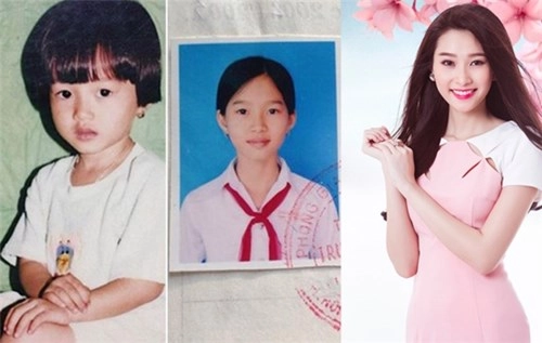 Ngắm vẻ đẹp khi còn ngố tàu của dàn hoa hậu á hậu việt