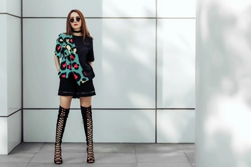 Street style đa phong cách của yến trang