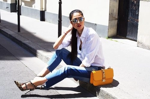 Xu hướng mới cực chất mang tên jeans 2 màu