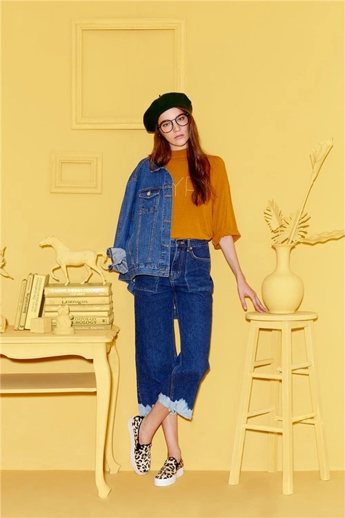Xu hướng mới cực chất mang tên jeans 2 màu
