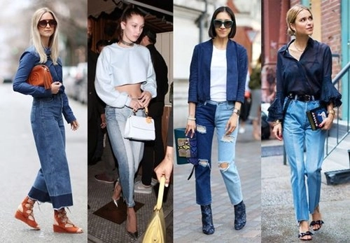 Xu hướng mới cực chất mang tên jeans 2 màu