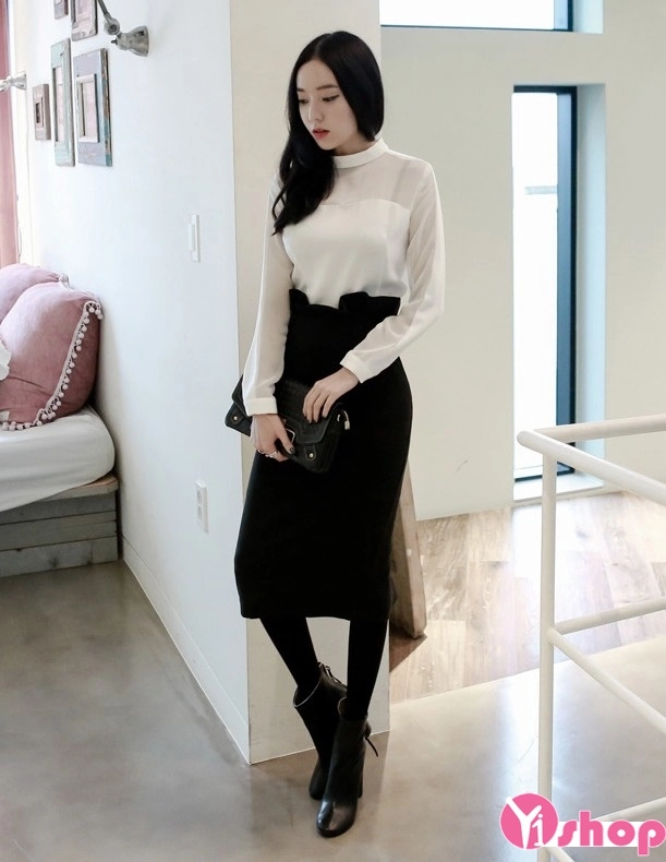 Áo sơ mi nữ vải voan quyến rũ sang trọng