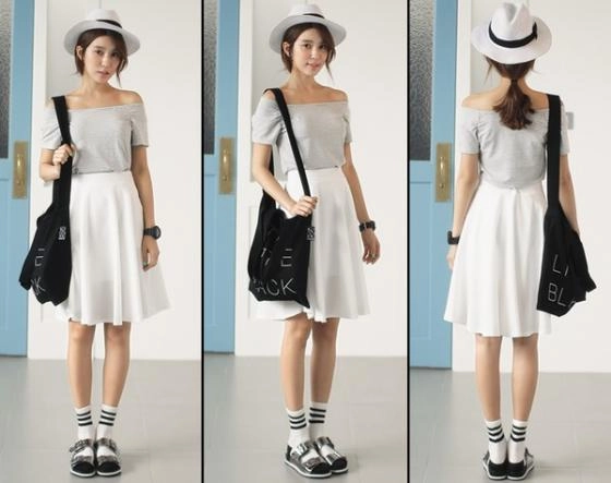 Áo trễ vai quyến rũ cho nàng công sở