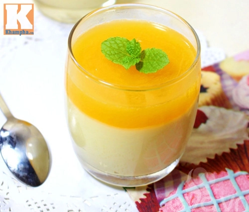 Cách làm pudding xoài ngon mát