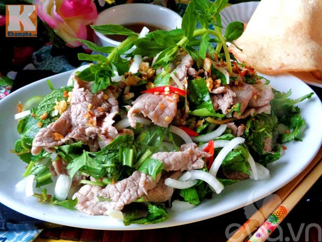 Hướng dẫn làm bò tái chanh ăn nhanh kẻo hết