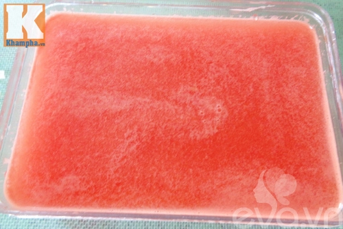 Mát lòng dưa hấu đá bào ngày nắng