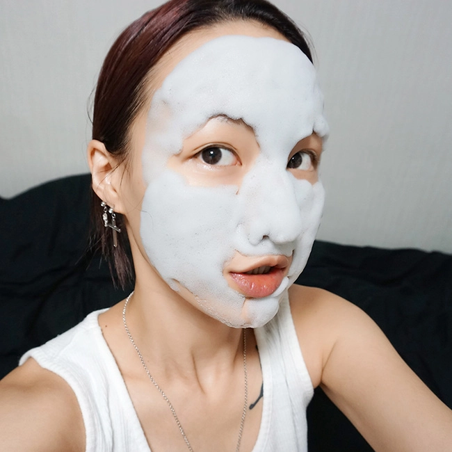 share cách làm đẹp với mặt nạ sủi bọt ngộ nghĩnh