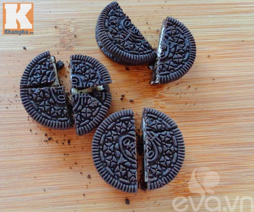 Sợ gì nóng khi đã có kem sữa oreo mát lạnh