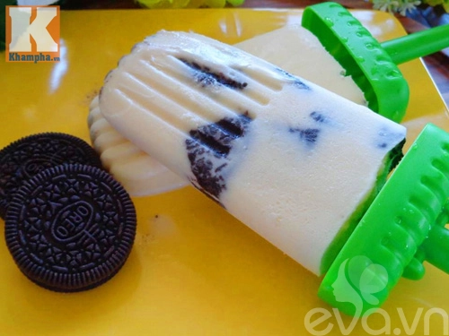 Sợ gì nóng khi đã có kem sữa oreo mát lạnh