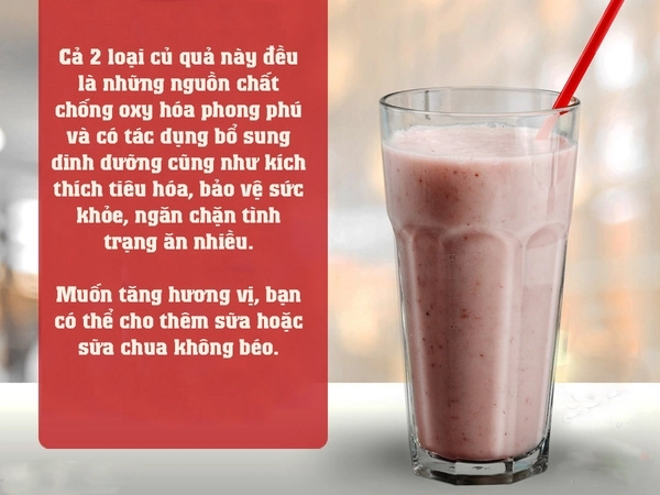 Thân hình s-line với 5 món uống cực hot trong mùa hè