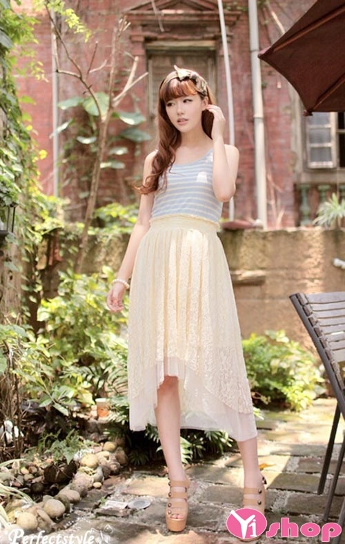 Váy đầm mullet dáng dài sành điệu cho nàng
