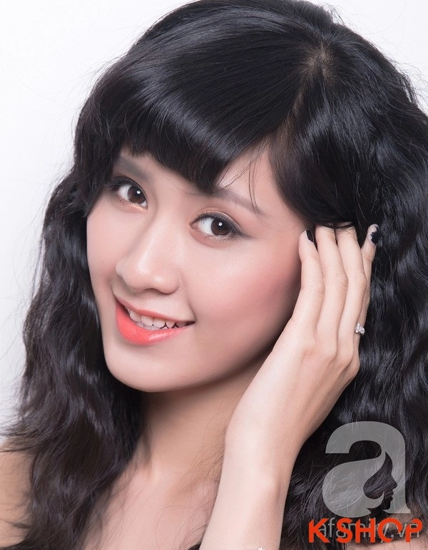 3 kiểu tóc dài ngang vai dịu dàng cho nàng