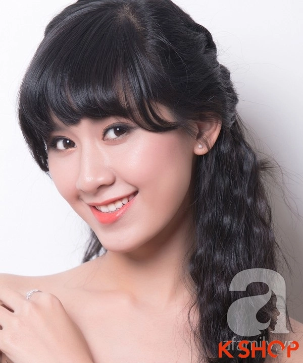 3 kiểu tóc dài ngang vai dịu dàng cho nàng