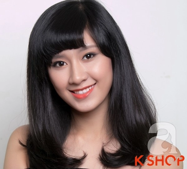 3 kiểu tóc dài ngang vai dịu dàng cho nàng