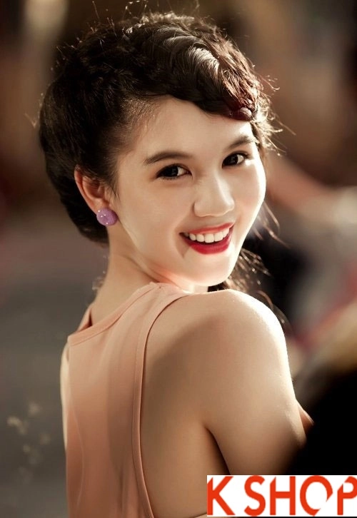 5 mẫu tóc tết đẹp xinh xắn của ngọc trinh