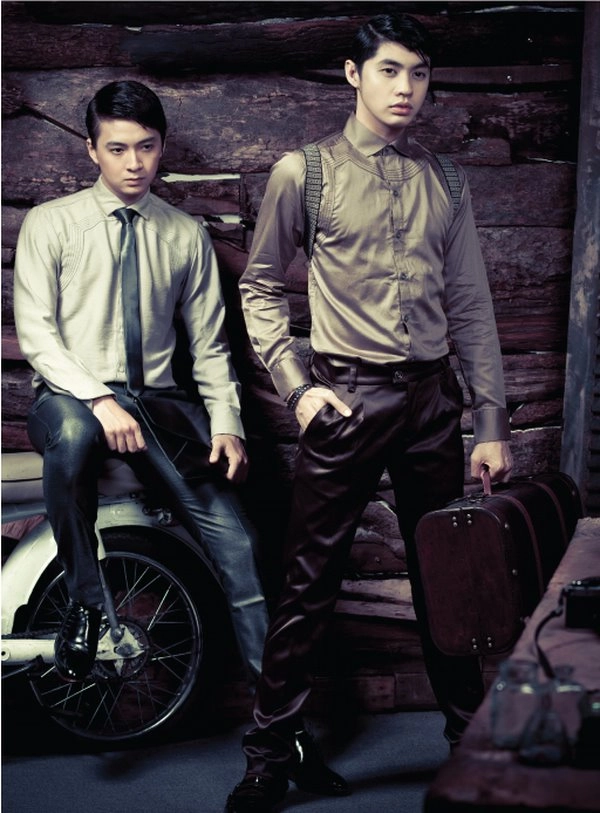 Áo sơ mi nam đẹp với gam màu trung tính nhẹ nhàng của retro vintage