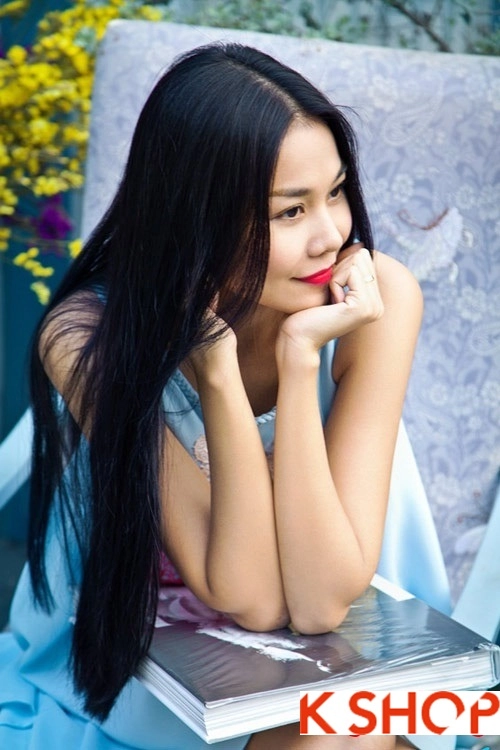Kiểu tóc dài thẳng đẹp tự nhiên cho bạn gái năm 2017