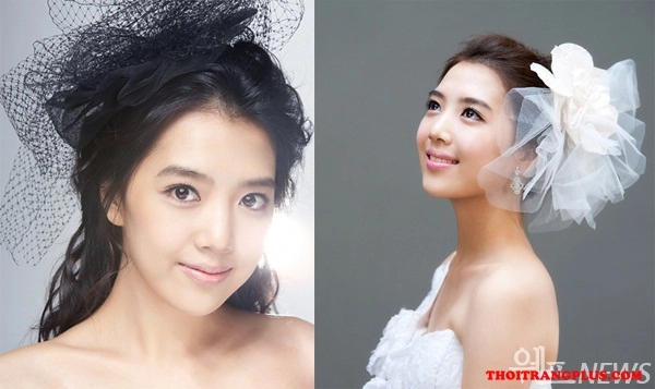 Kiểu tóc đẹp cho cô dâu trong ngày cưới lộng lẫy