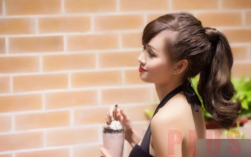 Những kiểu tóc dài uốn xoăn đẹp như tâm tít
